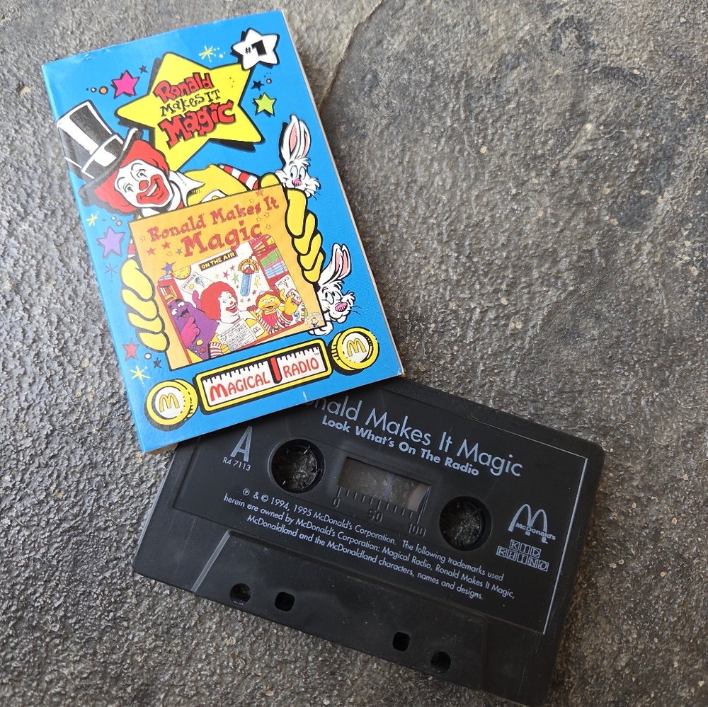 Ronald Makes It Magic Cassette